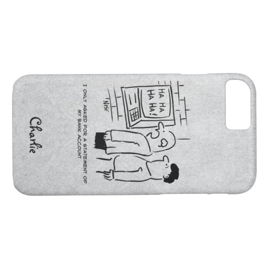 Kashpoint Machine Laughs bij Customer Kaart Case-Mate iPhone Case (Achterkant (Horizontaal))