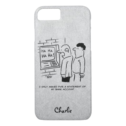 Kashpoint Machine Laughs bij Customer Kaart Case-Mate iPhone Case (Achterkant)