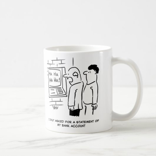 Kashpoint Machine Laughs bij Customer Kaart Koffiemok (Rechts)