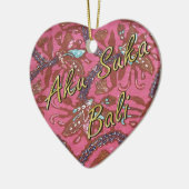 Kasia Batik Keramisch Ornament (Links)