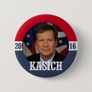 Kasich 2016 Logo Ronde Button 5,7 Cm