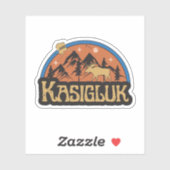 Kasigluk, Alaska Sticker (Vel)