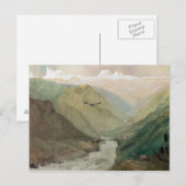 Kasjmir, c.1860 briefkaart (Voorkant / Achterkant)