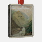 Kasjmir, c.1860 metalen ornament (Rechts)