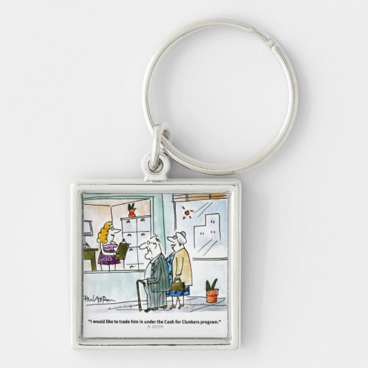Kasmiddelen voor Clunkers Sleutelhanger (Voorkant)