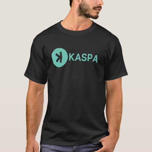 Kaspa Crypto Digital Ledger Decentralized Layer1 K T-shirt (Voorkant)