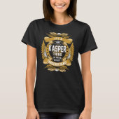 KASPER Name (KASPER), KASPER familienaam crest T-shirt (Voorkant)