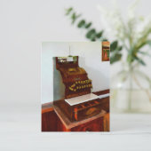 Kasregister Briefkaart (Staand voorkant)