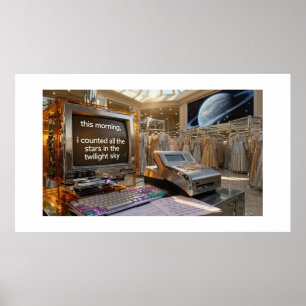Kassa Gedicht Van De Maand Poster