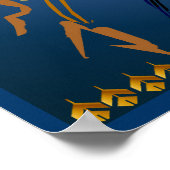 Kassa over Collage Blue Print (Hoek)