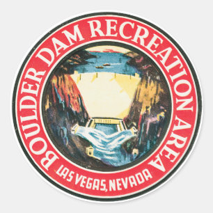 kasseidam ronde sticker