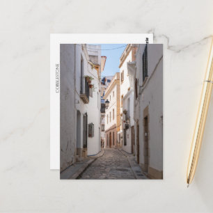 Kasseienstraat in Spanje – Vintage Europa Briefkaart