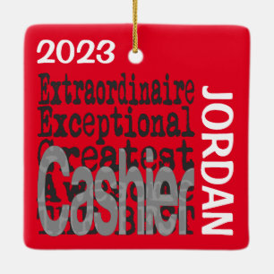 Kassier Buitengewoon DOUANE Keramisch Ornament