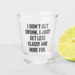 Kassy en Fun offensief Drink prijsopgave Shot Glas