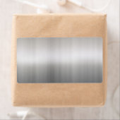 Kassy geborsteld aluminium etiket (Insitu)