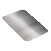 Kassy geborsteld aluminium magneet (Rechterzijde)