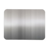 Kassy geborsteld aluminium magneet (Horizontaal)