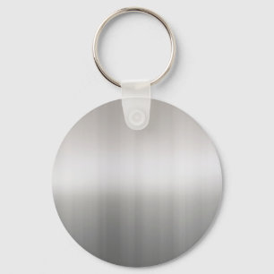 Kassy geborsteld aluminium sleutelhanger
