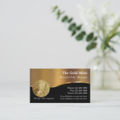 Kassy Gold Sales Distribution Visitekaartje (Staand voorkant)