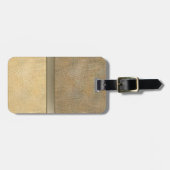 Kassy luxe leder op maat nr. 1 bagagelabel (Voorkant horizontaal)