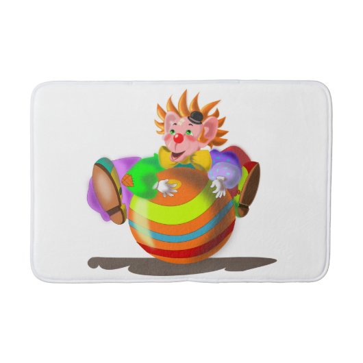 Kast Bath Mat Happy Circus - Aangepaste kleuren - (Voorkant)