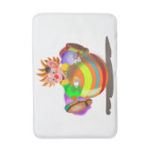 Kast Bath Mat Happy Circus - Aangepaste kleuren - (Voorkant Verticaal)
