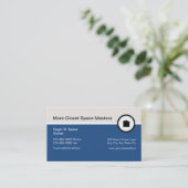 Kast die Visitekaartjes organiseert (Staand voorkant)