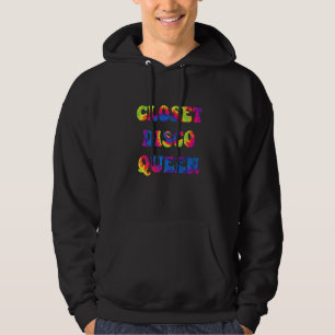 Kast Disco Koningin Retro Cool 1970s Sla Jargon Di Hoodie