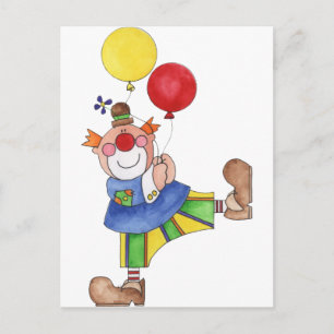 Kast met ballonnen briefkaart