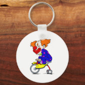 Kast op driewieler sleutelhanger (Voorkant)