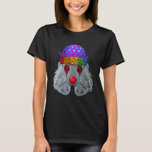 Kast rond circus carnaval kostuum dog thema Par T-shirt