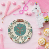 Kastal Damask I Papieren Bordje (Feest)