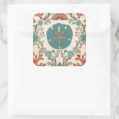 Kastal Damask I Vierkante Sticker (Tas)