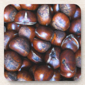 Kastanjes Bier Onderzetter (Voorkant)