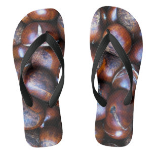 Kastanjes Teenslippers