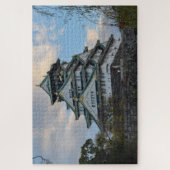 kaste van osaka bij zonsondergang legpuzzel (Verticaal)