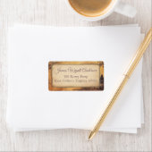  kasteel. Adres / Verzending / Boekenlabel Etiket (Insitu)