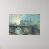 Kasteel Alnwick Canvas Afdruk (Voorkant)