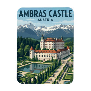Kasteel Ambras Oostenrijk Magneet