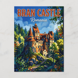 Kasteel Bran Roemenië Briefkaart