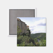 Kasteel Bruniquel, magneet (Voorkant / Achterkant)