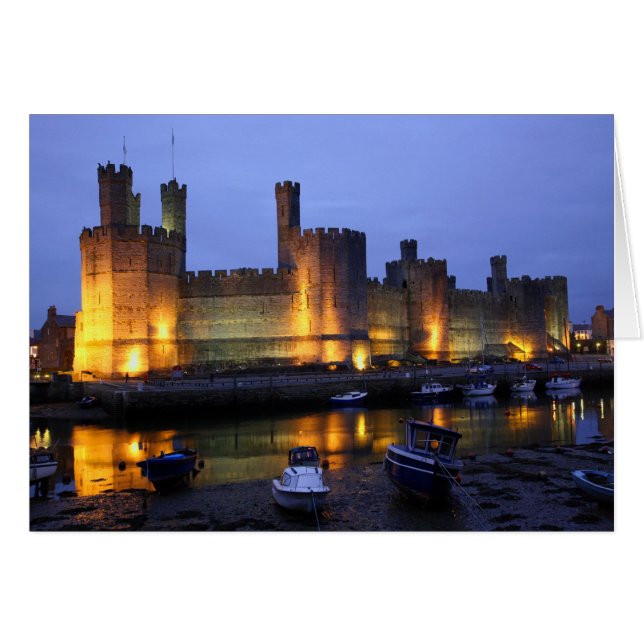 Kasteel Caernarfon (Voorkant Horizontaal)