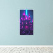 Kasteel canvas afdruk (Insitu (Houten vloer))