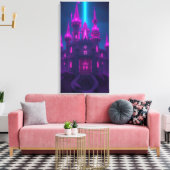 Kasteel canvas afdruk (Insitu (Woonkamer))