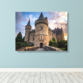 kasteel canvas afdruk (Insitu (Houten vloer))