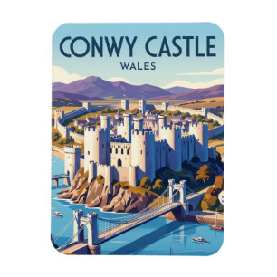 Kasteel Conwy Wales Magneet