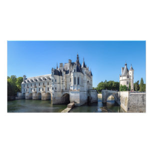 Kasteel de Chenonceau in de Loirevallei - Frankrij Foto Afdruk