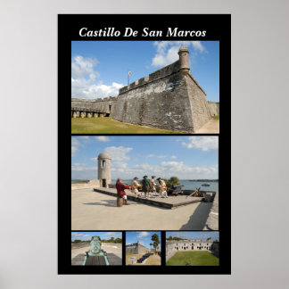 Kasteel De San Marcos Poster