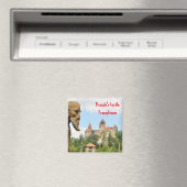 Kasteel Dracula in Bran, Brasov, Transsylvanië Magneet (Insitu (Vaatwasser))