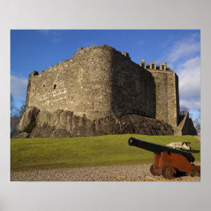 Kasteel Dunstaffnage, Argyll en Bute, Schotland Poster